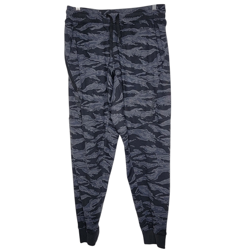 Virus IconX Jogger Pants Gray / Black Patterned Men's Gym Athletic Size‎ Small S